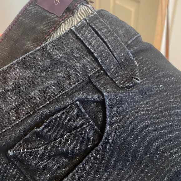 NYDJ High Rise Bootcut Dark Wash Jeans - Sz 12 - Picture 9 of 11